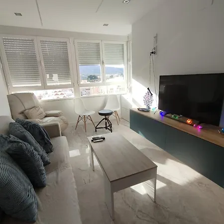 Panoramico Loft Piscina Wi-fi Hidromasaje Centro Lägenhet *